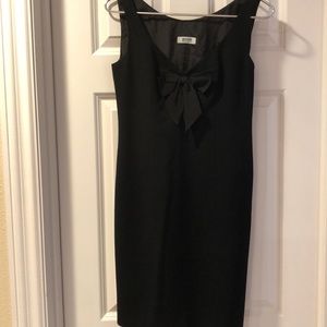 Moschino black bow dress